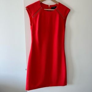 Ted baker orange dress size 1